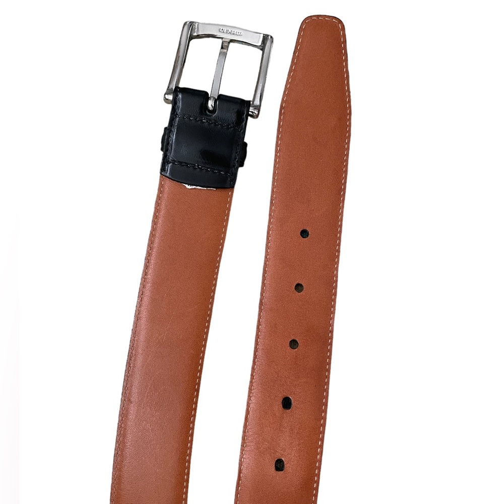Allen Edmonds Black Leather Belt - Picture 7 of 11